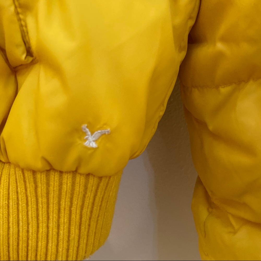 Yellow Puffer Jacket - Picture 6 of 6